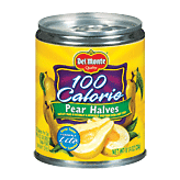Del Monte 100 Calorie Pear Halves Bartlett In Extra Light Syrup w/Pull-Top Lid Full-Size Picture